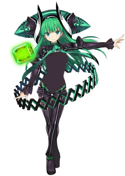鱼介自己画的假想使徒版志津香——绿宝石(原图自己去找)在r03中也让