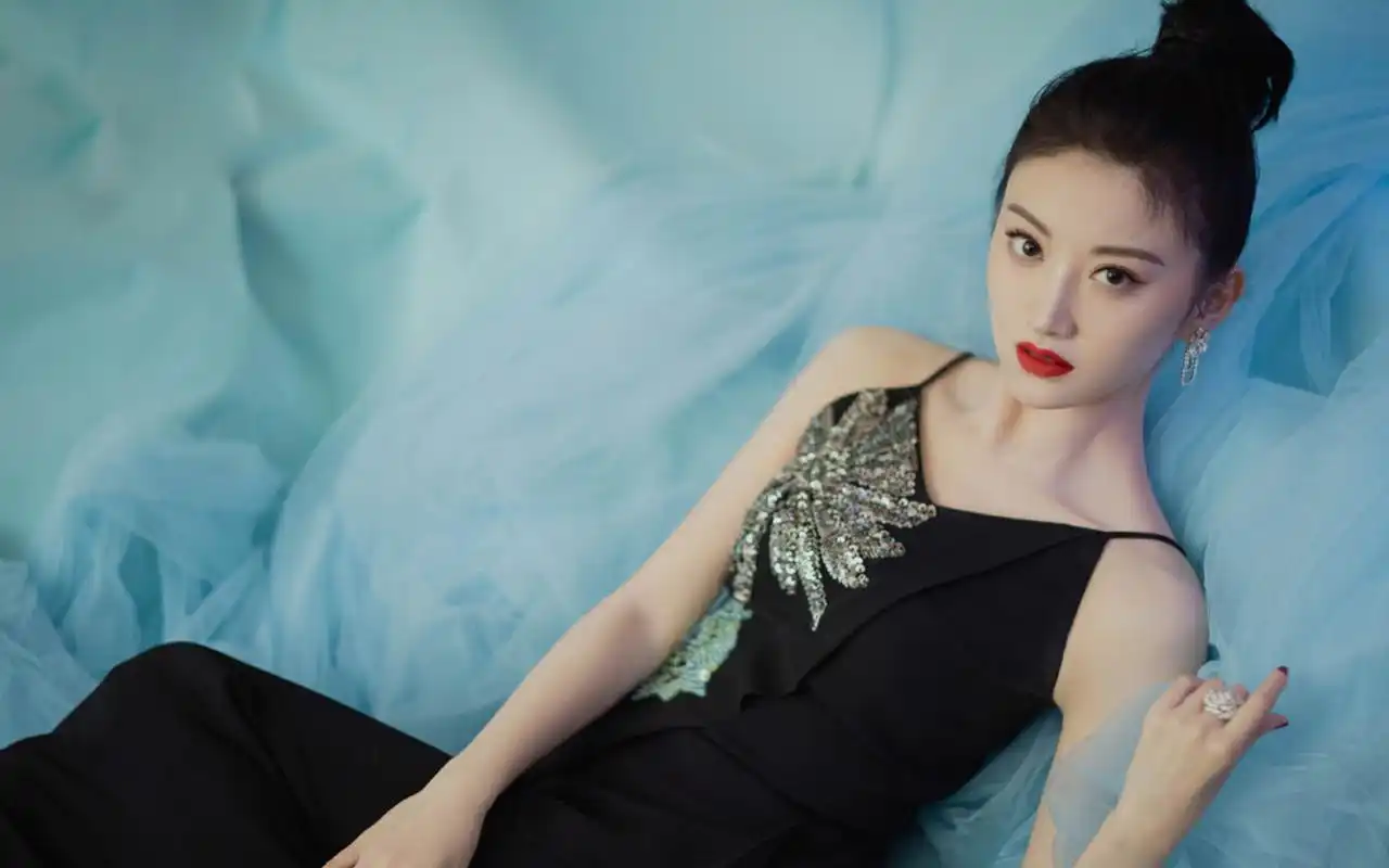 景甜性感冷艳写真图片桌面壁纸