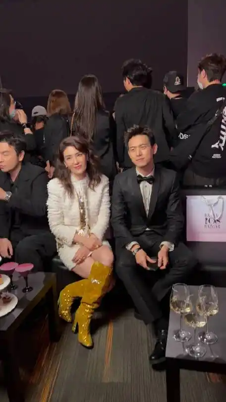 李现##时尚芭莎年度派对##时尚芭莎主编气质绝了