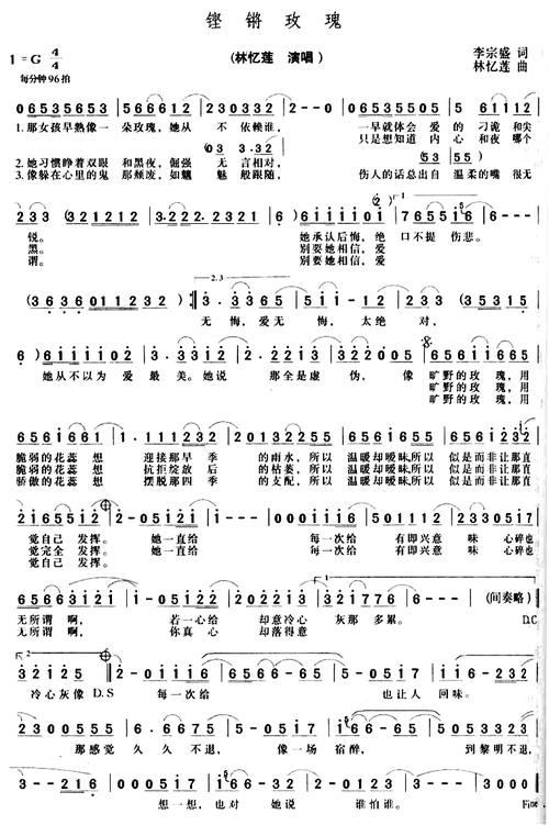 香港女歌手林忆莲简谱(附2023年最新排名前十榜单)_世界排行榜123网