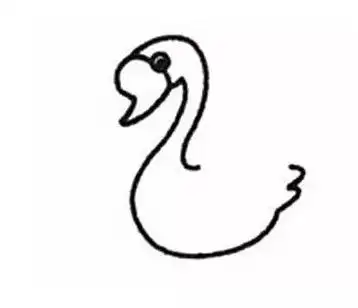 天鹅怎么画简笔画 怎样画天鹅