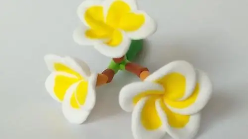 超轻粘土创意鸡蛋花教程