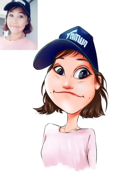 像这样美美的夸张幽默肖像漫画,你想拥有么?