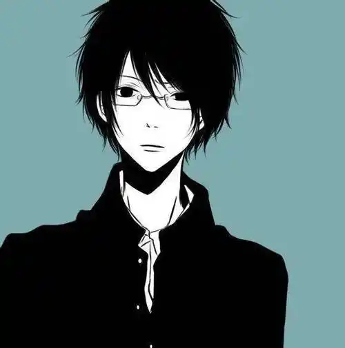 微信头像动漫眼镜男