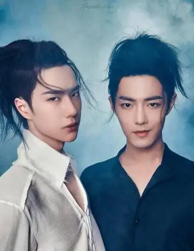 一博时尚芭莎 - 堆糖,美图壁纸兴趣社区博君一肖|王一博肖战双人高清