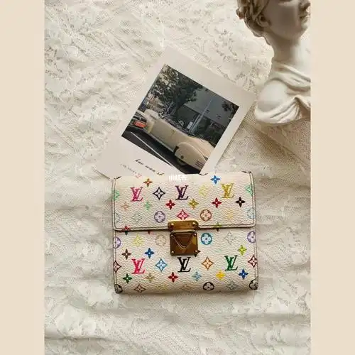 vintage lv|白三彩老花查扣钱包卡包_白三彩_钱包_lv vintage_卡包