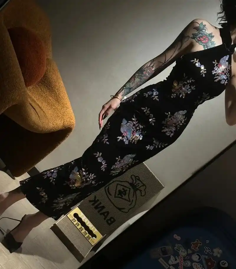 是否情话要足够动听才能叫例外 #tattoo #纹身 #御姐 - 抖音