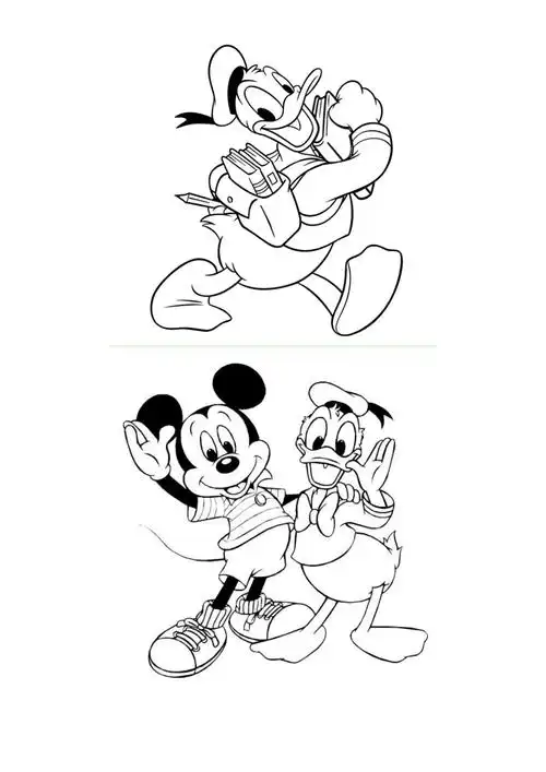 幼儿宝贝涂色填色画经典大全1直接打印