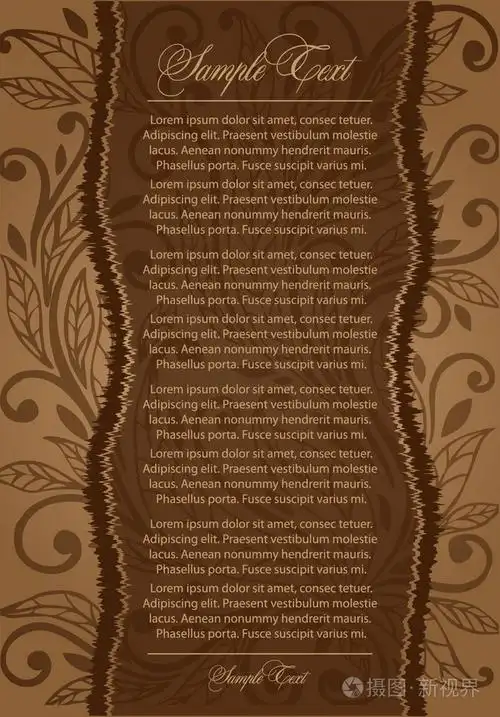 棕色复古背景