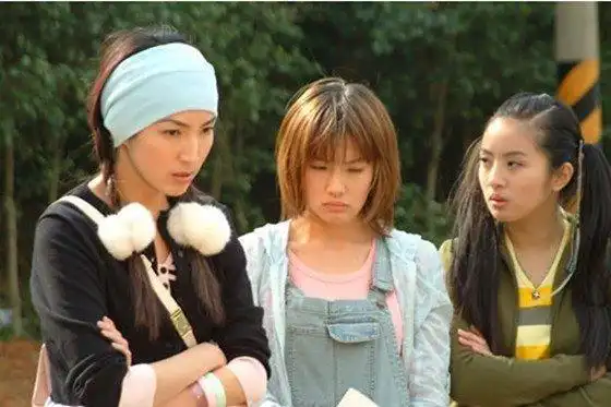 之外,更多人忘不了的是她在2002年与桂纶镁一同演出的《蓝色大门》!