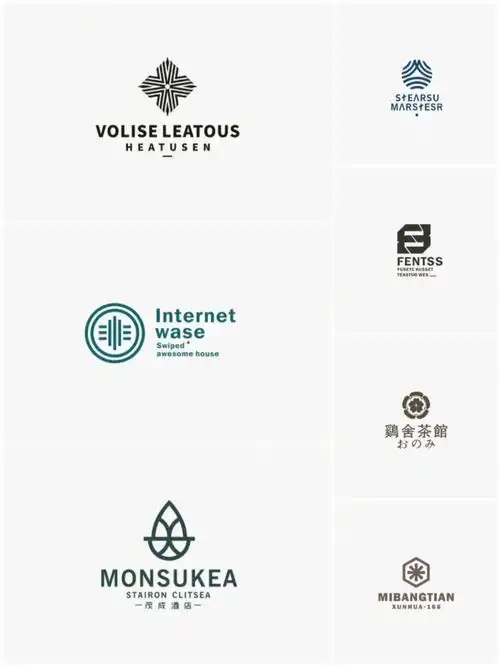 简约大气创意英文品牌logo设计