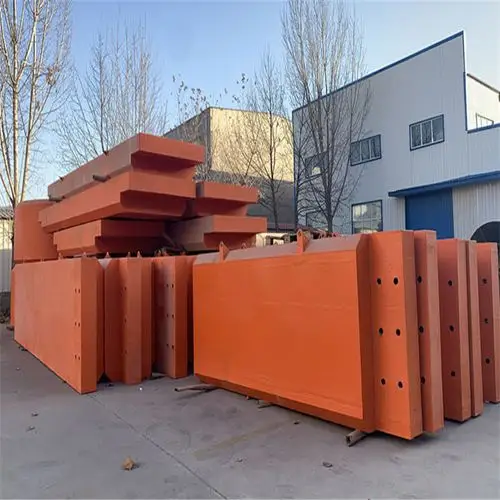 桥梁工程防撞块 桥梁防撞梁挡块 桥梁防撞挡块橡胶 名岗大量现货图片