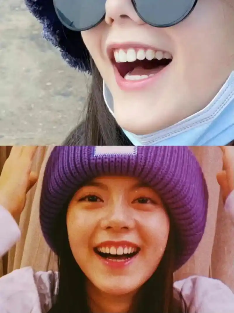 赵今麦的牙长得好整齐,怪不得笑起来这么好看#赵今麦