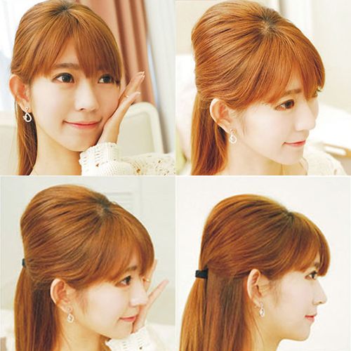 垫发韩国公主头发发型海绵3件套装盘发工具发饰