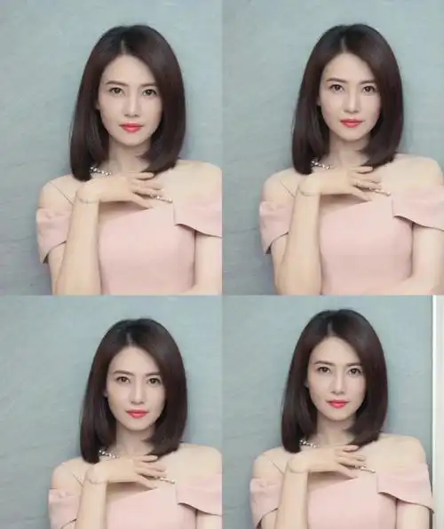 高圆圆同款发型