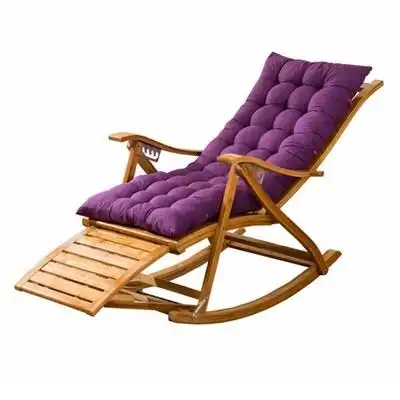 实木摇摇椅成人躺椅阳台图片