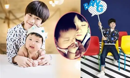 张亮儿子晒爸爸与妹妹写真照 网友:绝对的妹控