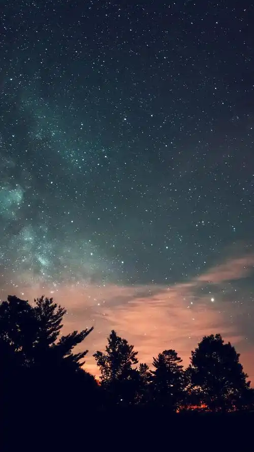唯美星空手机壁纸图片-风景-手机壁纸下载-美桌网