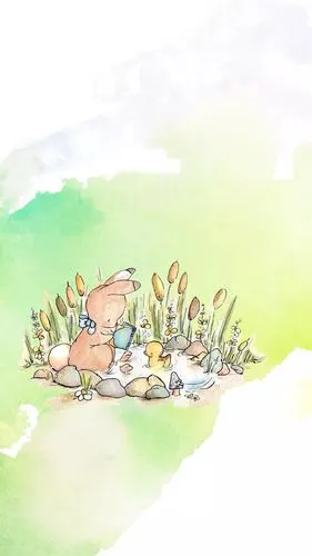 彩铅插画水彩手绘