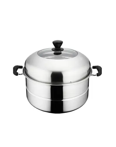 金典复底双蓖32cm蒸锅(砂光)