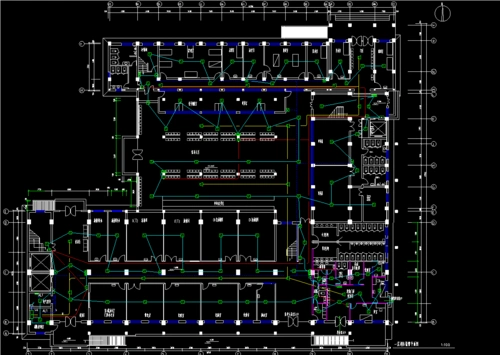 同仁堂病房楼消防施工图纸