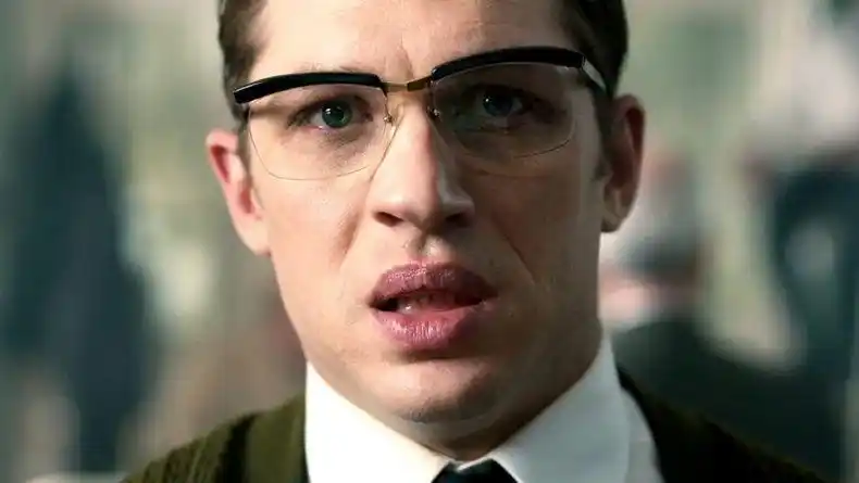 澈逸 汤姆哈迪同款眼镜黑道传奇眼镜架眉线框半框眼镜可配度数防蓝光