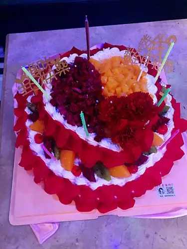 美丽快乐的生日夜晚