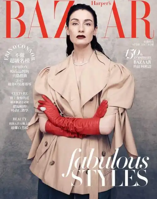 台湾版harpersbazaar时尚芭莎哈泼时尚杂志2017年4月刊