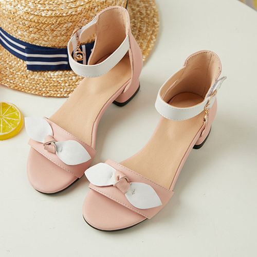 女童高跟凉鞋2022夏季新款防滑小女孩学生公主凉鞋