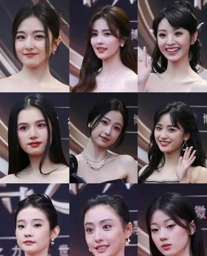 95花无滤镜怼脸生图,都好美啊!不愧是女明星#又美又飒 #这 - 抖音