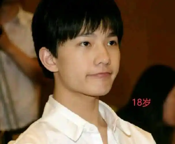 上图是杨洋18岁时的照片.