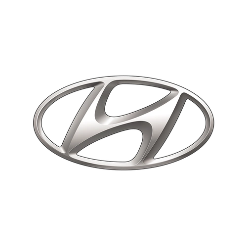 白色现代汽车logo标志免抠