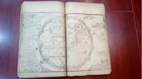 中的"县城垣图"馆藏《东湖县志》"县城垣图"页面宜昌,古称夷陵