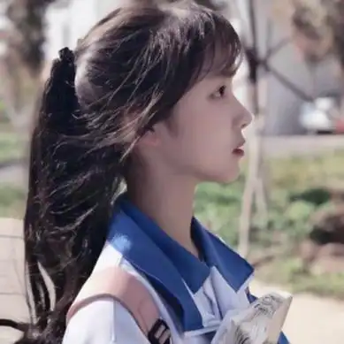 女孩子头像侧脸