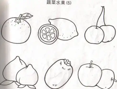 幼儿园水果简笔画 幼儿园水果简笔画图片大全