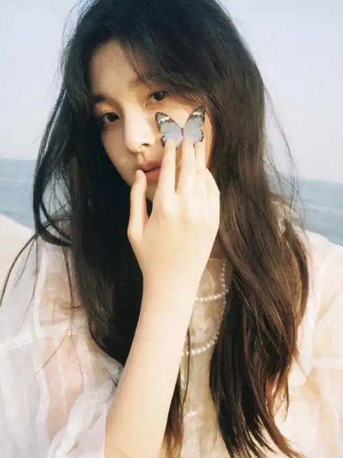 和肉肉@顾语涵的青岛之旅～这次拍完看到片子就觉得少女心像蝴蝶一样