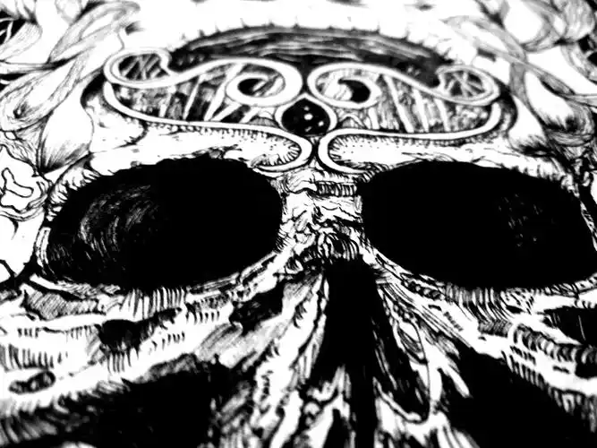 魔鬼骷髅头_xue小小桃-站酷zcool