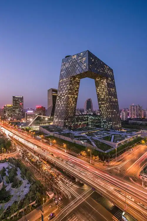 中央电视台新址2图片