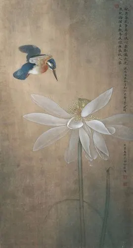 李晓明工笔荷花作品选(下)
