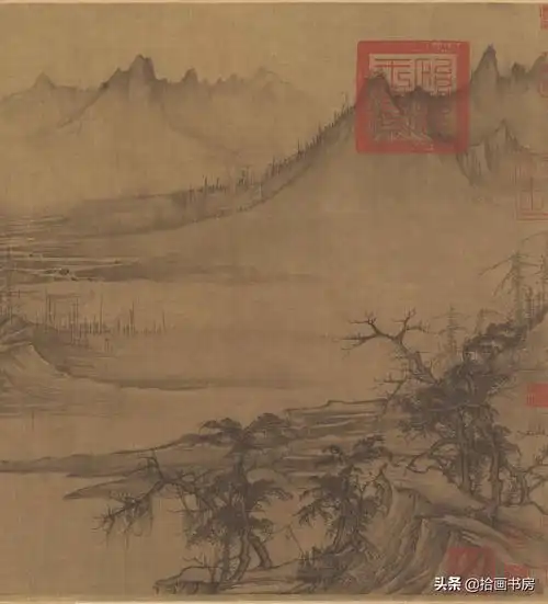 许道宁《渔父图》:乐在江湖,生命因自适而美