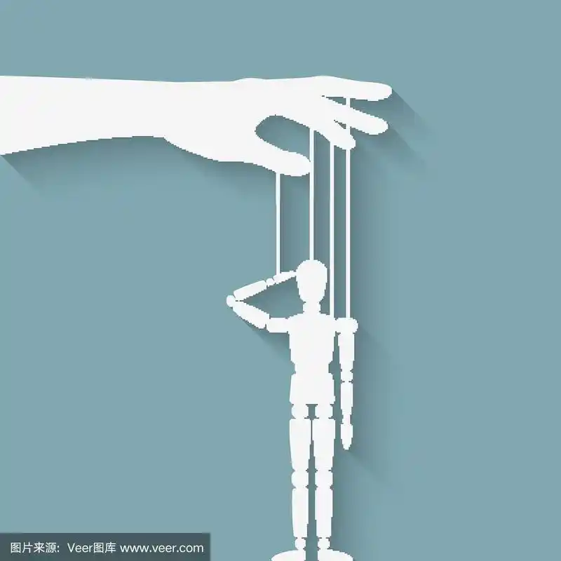 木偶,手,牵线木偶,木偶表演者,经理