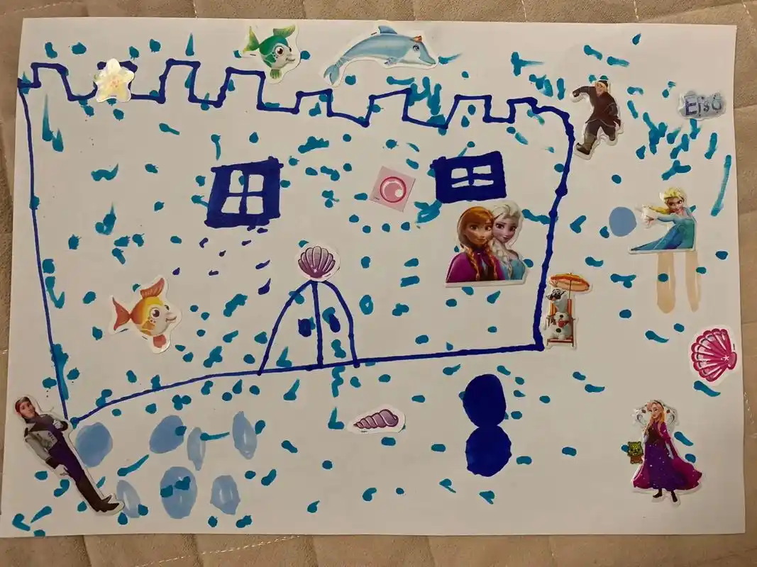 有趣的儿童手工作品 - 冬眠的蛇 - 抖音