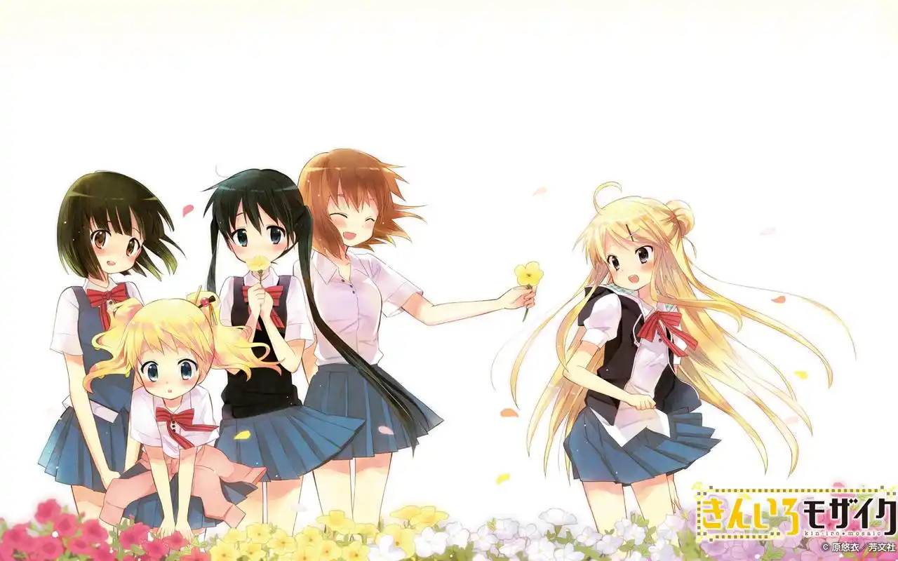 动漫《黄金拼图》可爱卡通高清桌面壁纸