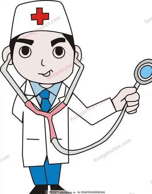 医生叔叔怎么画幼儿园简笔画医生怎样画怎么画可爱的卡通医生简笔画