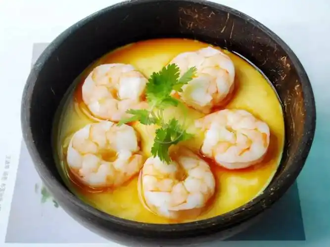 虾仁蒸蛋