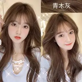 格格家青木亚麻灰染发剂膏免漂植物染头发颜色女2021流行色显白纯