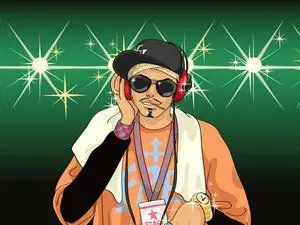 安卓矢量 街舞 游戏 卡通手机壁纸