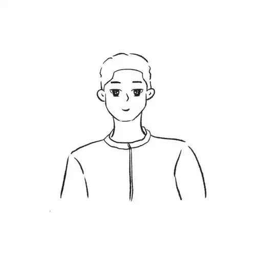 客稿男生简笔画