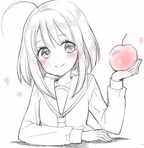 q版教程二次元动漫人物简笔画图片