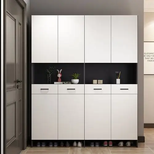 入户玄关柜进口鞋柜闪电客衣帽柜一体家用简约大容量多组合厅柜16米